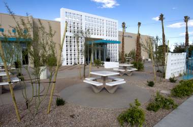 The exterior of the Gay and Lesbian Community Center of Southern Nevada, 401 S. Maryland Pkwy, is pictured Monday, April 1, 2013. There will be a grand opening for the center on Saturday, April 6, form 10 a.m. to 4&nbsp;p.m. 
