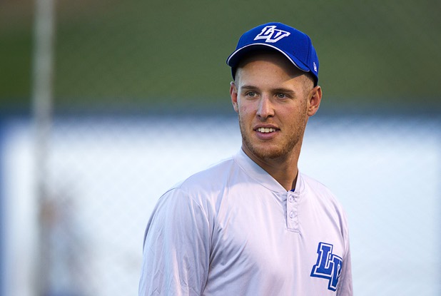Pitcher Zack Wheeler is shown during Las Vegas 51s practice at Cashman Field Tuesday, April 2, 2013. The 51s open the season Thursday against the RiverCats at Sacramento. This is the first year the 51s are affiliated with the Mets.