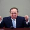 Sands Chairman and CEO Sheldon Adelson testifies on the witness stand at the Regional Justice Center Thursday, April 4, 2013. Former consultant Richard Suen is suing the Las Vegas Sands saying he is owed millions of dollars in an agreement in which he helped Sands secure its gaming license in Macau a decade ago.