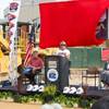 RTC General Manager Tina Quigley makes a few remarks at the groundbreaking event for RTC's new UNLV Transit Center Thursday April, 4 2013.