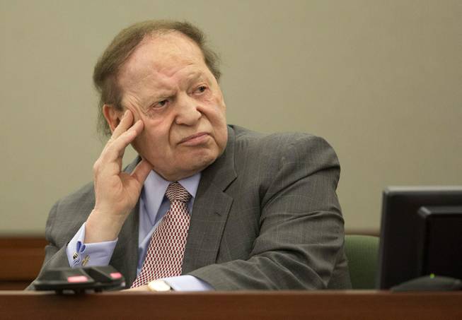 Sheldon Adelson In Court: Friday, April 5, 2013