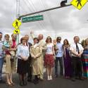 Crosswalk Is Dedicated To Doris Stoehr