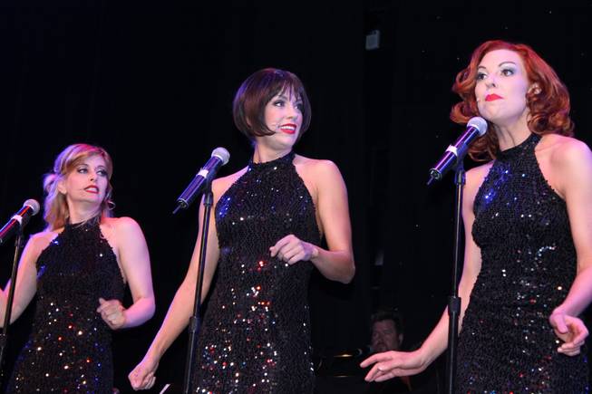 Members of BBR, shown during their premiere performance at Broadway Theater, from left: Anne Martinez, Savannah Smith and Tara Palsha.