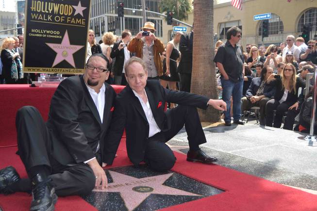 Penn & Teller-Hollywood Walk of Fame Star