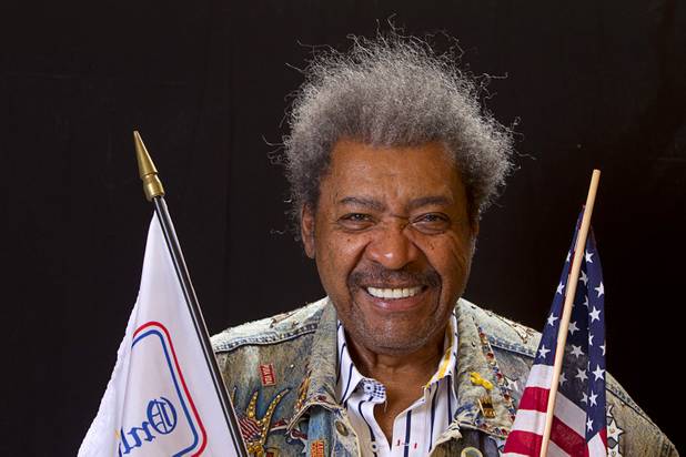 Boxing promoter Don King poses for a photo after an exclusive interview in his Treasure Island penthouse Thursday, April 11, 2013.