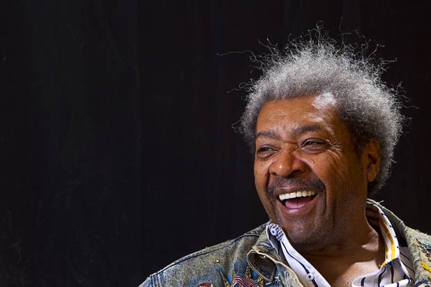 Boxing promoter Don King responds to a question during an exclusive interview in his Treasure Island penthouse Thursday, April 11, 2013.