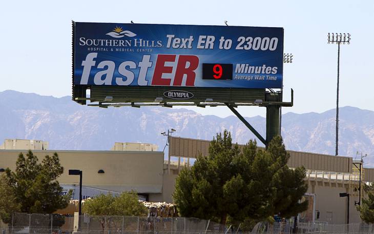 Billboards Display Wait Times At 4 Emergency Rooms In Valley