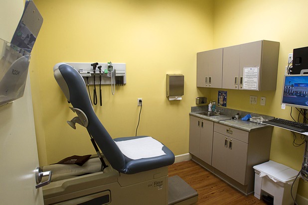 An exam room is shown at a Southwest Medical Associates clinic inside a Walmart, 300 E. Lake Mead Pkwy., in Henderson Thursday, April 11, 2013.
