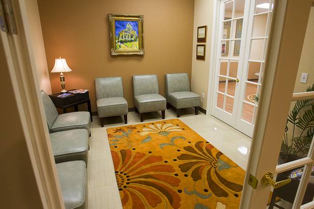 A patient's waiting area is shown at the MedLion office, 851 S. Rampart Blvd., Thursday, April 18, 2013. MedLion is a physician group membership plan. For $59 per month, patients get access to a primary care physician. There is no insurance involved.