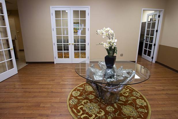 A common area is shown at the MedLion office, 851 S. Rampart Blvd., Thursday, April 18, 2013. MedLion is a physician group membership plan. For $59 per month, patients get access to a primary care physician. There is no insurance involved.