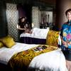 Spa Director Jennifer Lynn, who also heads the Las Vegas Spa Association, is shown in one of three decadent Dragon Suites in Mandarin Oriental Las Vegas Tuesday, April 16, 2013.