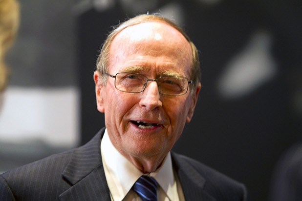 Former Nevada Governor Richard Bryan waits to be interviewed at the Mob Museum in downtown Las Vegas Wednesday, April 25, 2013. Bryan and former governors Robert List and Bob Miller participated in a panel discussion titled Protectors of the State  A Conversation with Three Former Governors. Bryan was also a U.S. senator from 1989 to 2001.
