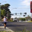 Runner in MS Charity Relay Passes Through Las Vegas