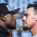 Mayweather and Guerrero at Final News Conference