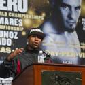 Mayweather and Guerrero at Final News Conference