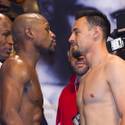 Mayweather and Guerrero Make Weight For Fight
