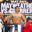 Mayweather and Guerrero Make Weight For Fight
