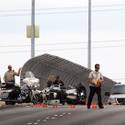 Police Motorcycle Officer Injured in Crash