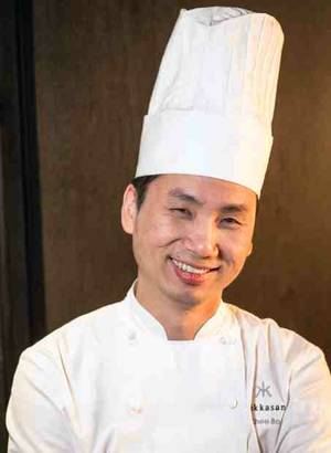 Chef Ho Chee Boon at Hakkasan Las Vegas at MGM Grand.