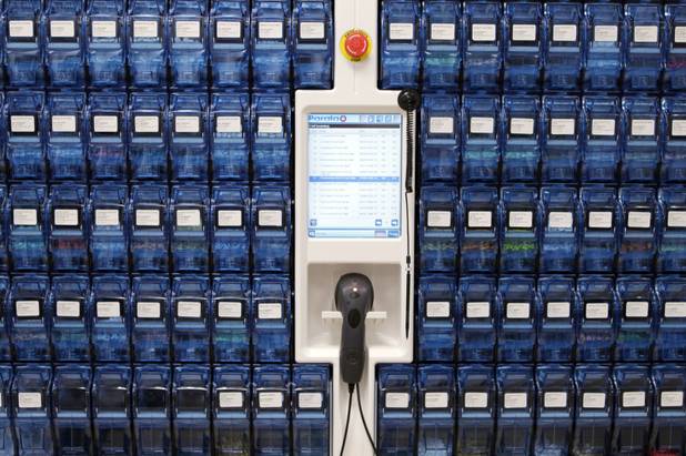 The Parata Max automated dispensing machine at the Well Care Pharmacy on Charleston Boulevard in Las Vegas on Monday, May 13, 2013.