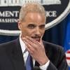 Attorney General Eric Holder pauses during a news conference at the Justice Department in Washington, Tuesday, May 14, 2013. Holder said he's ordered a Justice Department investigation into the Internal Revenue Service's targeting of conservative groups for extra tax scrutiny.
