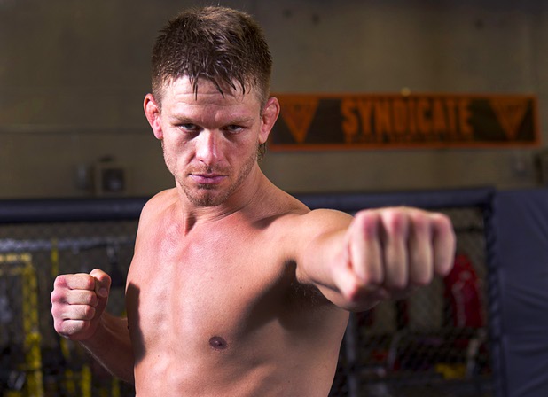 UFC welterweight fighter Mike Pyle poses at the Syndicate gym Monday, May 20, 2013. Pyle will fight Rick Story at the MGM Grand Garden Arena Saturday.