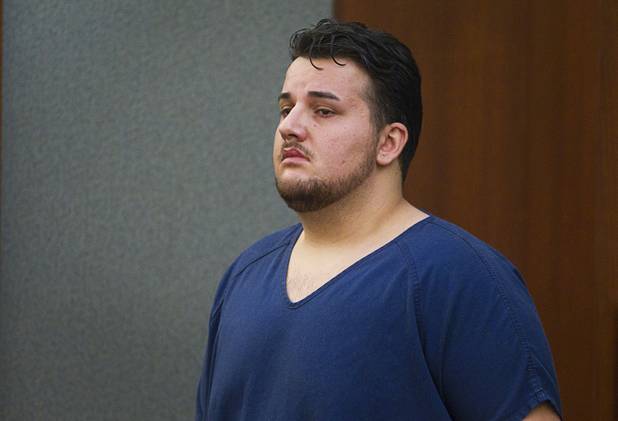 Alleged pimp Arman Izadi appears in District Court at the Regional Justice Center Tuesday, May 21, 2013.