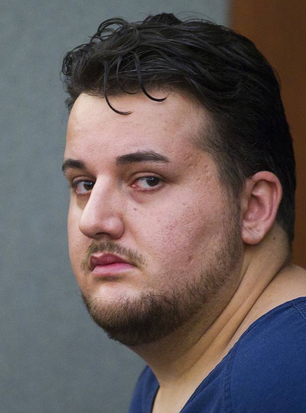 Alleged pimp Arman Izadi appears in District Court at the Regional Justice Center Tuesday, May 21, 2013.