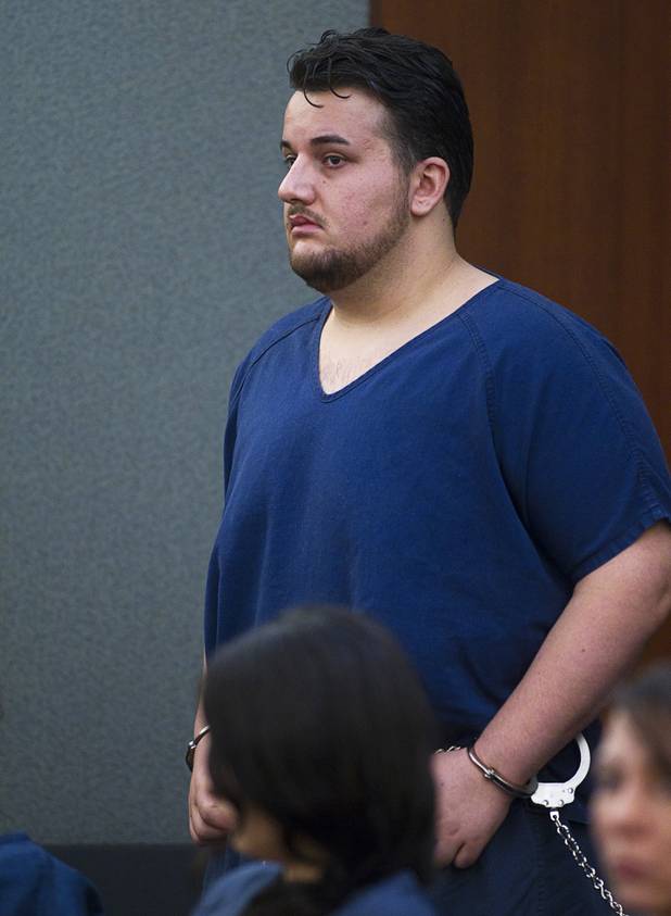 Alleged pimp Arman Izadi appears in District Court at the Regional Justice Center Tuesday, May 21, 2013.