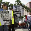 Two Counties One Voice Picket Against Carlos Slim