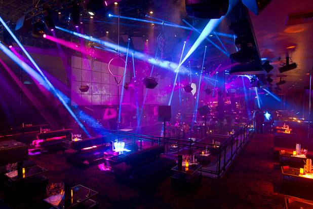 A view of the Light nightclub at Mandalay Bay Thursday, May 23, 2013. The new 38,000 sq. ft. club is a collaboration by Cirque du Soleil and The Light Group.