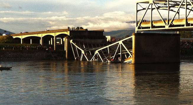 Bridge collapse