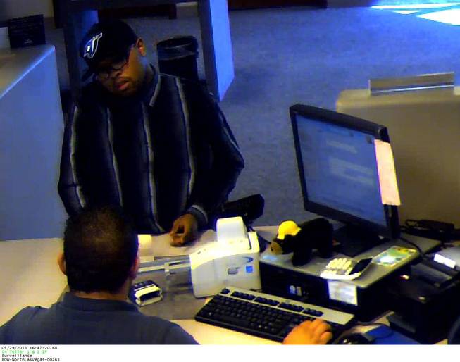 NLV Bank Robbery Suspect