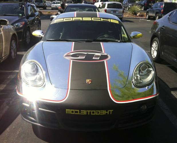 Adam Lucero's GoTie Porsche, June 4, 2013.