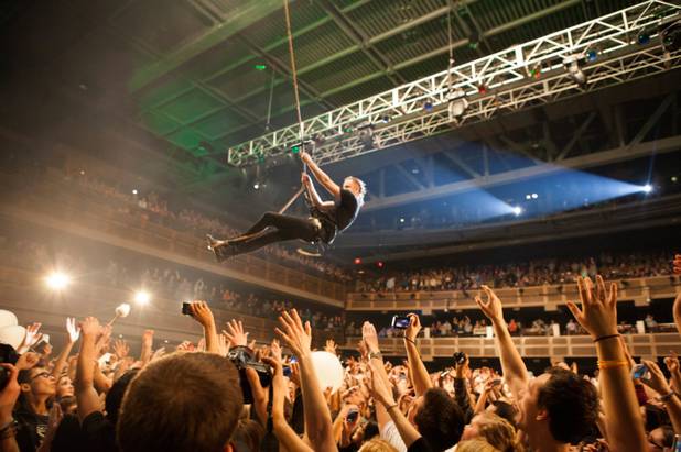Imagine Dragons perform Live at The Joint inside Hard Rock Hotel & Casino on Saturday, Feb. 9, 2013, in Las Vegas.