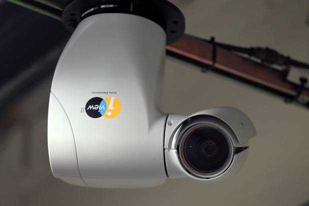 One of the cameras used in intersections at the Freeway & Arterial System of Transportation (FAST) headquarters in Las Vegas on Thursday, June 6, 2013.