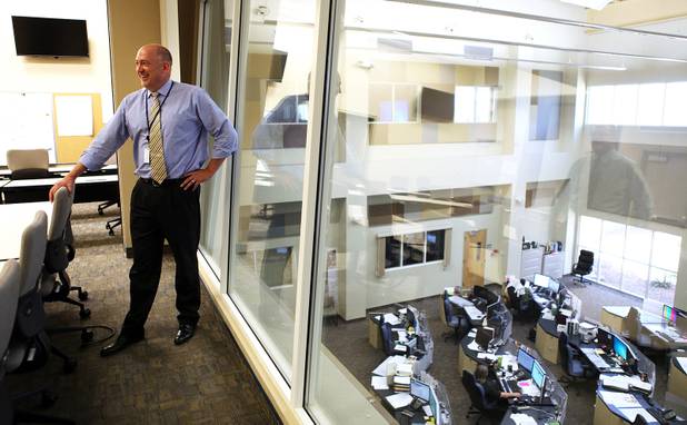 Brian Hoeft, the director of the Freeway & Arterial System of Transportation (FAST) stands inside their headquarters in Las Vegas on Thursday, June 6, 2013.