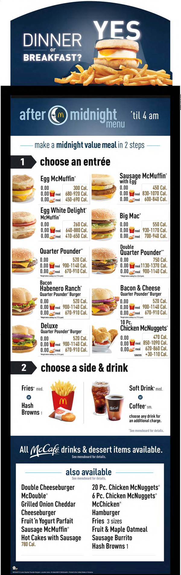 McDonald's to add breakfast items to late-night menu - Las Vegas