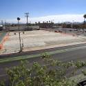 Downtown Lot Fenced Off