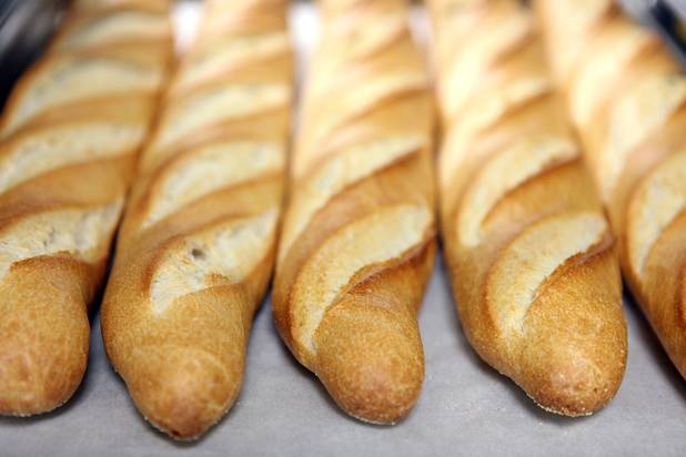 Freshly baked bread inside the basement bakery at Caesars Palace in Las Vegas on Tuesday, June 11, 2013.