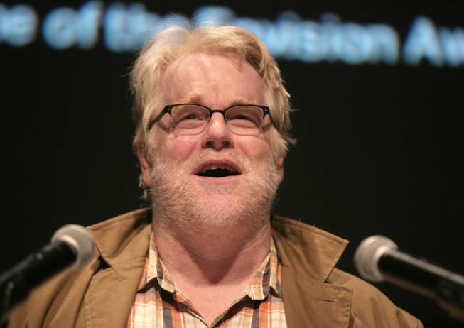 Actor Philip Seymour Hoffman appears onstage at the 2013 Envision Awards presented by the Museum of the Moving Image, on Tuesday, June 11, 2013 in New York.