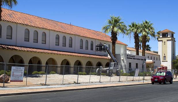 A view the 9th Bridge School at 9th Street and Bridger Avenue in downtown Las Vegas Monday, June 17, 2013. The private school/early childhood learning center, part of the DowntownProject, is scheduled to open August 26 with infants through kindergarten students and gradually add grades.