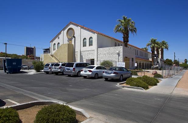 An exterior view of the 9th Bridge School at 9th Street and Bridger Avenue in downtown Las Vegas Monday, June 17, 2013. The private school/early childhood learning center, part of the DowntownProject, is scheduled to open August 26 with infants through kindergarten students and gradually add grades.