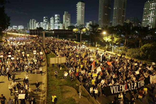 Brazilians Protest