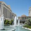 An exterior view of Caesars Palace.