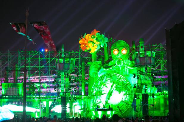 Night 2 of the Electric Daisy Carnival, Saturday June 22, 2013.