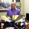 Michael Barron, president and CEO of Las Vegas Railway Express, developer of the X Train party train that will operate between Los Angeles and Las Vegas next year, discusses the cars being built for his company at his office June 26, 2013. 