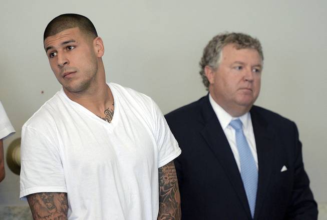 Aaron Hernandez charged with murder