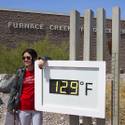 Death Valley Approaches Record Temperature