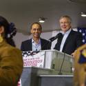 Reid and Gutierrez Lead Immigration Rally At Culinary Union